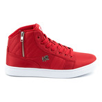 Midas Mid Sneaker // Red + White (US: 7)