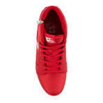 Midas Mid Sneaker // Red + White (US: 10.5)