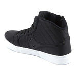 Midas Mid Sneaker // Black + White (US: 10.5)
