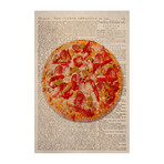 Spicy Pizza // Canvas (12"W x 18"H x 1.5"D)