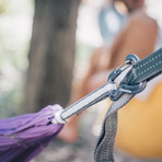 Wallaby Hammock + Python Straps (Roo Red)