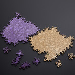 Infinity Puzzle // Double // Natural + Purple