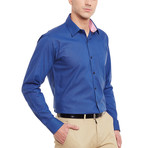 Brindisi Dress Shirt // Royal Blue (L)
