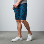 Palm Casual Shorts // Blue (38)