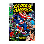 Marvel Comics // Captain America Issue Cover #112 (18"W x 26"H x 0.75"D)