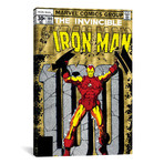 Marvel Comics // Retro // The Invincible Iron Man (1977) #100 (18"W x 26"H x 0.75"D)