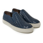 Woven Slip-On Sneaker // Navy (Euro: 46)