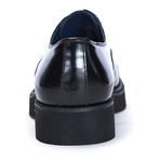 Platform Cap-Toe Derby // Black (Euro: 40)