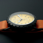 Peregrine Squadron Pilot Chronograph Quartz // Limited Edition // PSA-CH-DLC-1F // c 2016 // Unworn