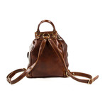 Livorno Front Pocket Backpack // Brown