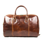 Genoa Travel Bag // Brown