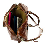 Genoa Travel Bag // Brown