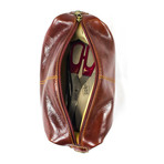Savona Toiletry Bag // Brown