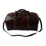 Siena Travel Bag // Brown