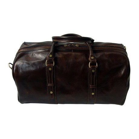 Siena Travel Bag // Dark Brown