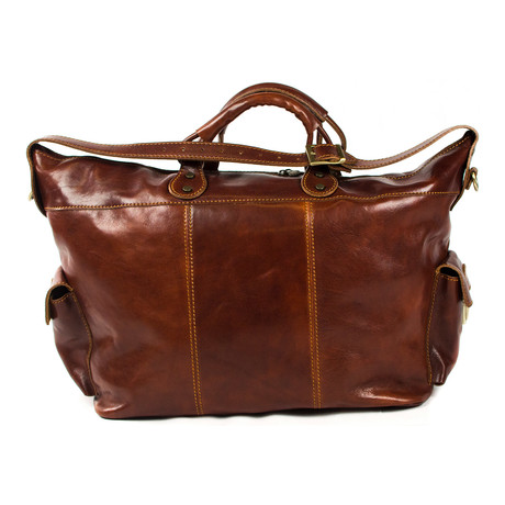 Gela Boxer Travel Bag // Brown