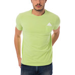 Basic Polka Dot T-Shirt // Green (3XL)