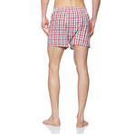 Luca Woven Boxer // Red Check (M)