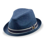 Stormy Fedora // Blue (S)