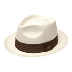 Snare Fedora // White (M)