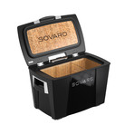 Chrome Premium Cooler // Black (30 Quarts)