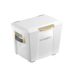Gold Premium Cooler // White (70 Quarts)