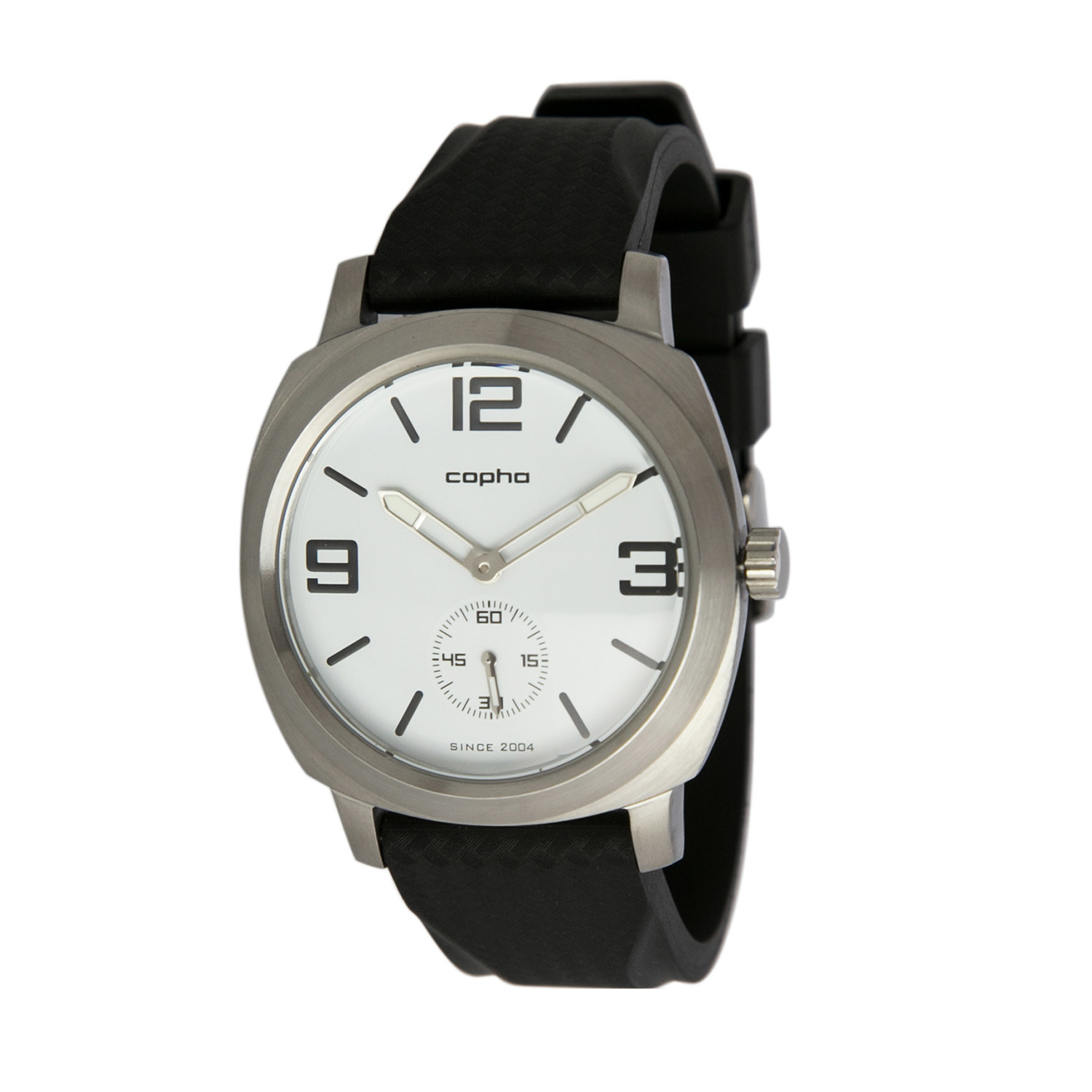 Copha SUB 3.0 Quartz // White (Black + Black Strap) - Copha - Touch of ...