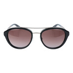 Thick Rim Square Frame Aviator // Black