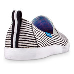 Arctic Stripe Slip-On Sneaker // Black + White (US: 11)
