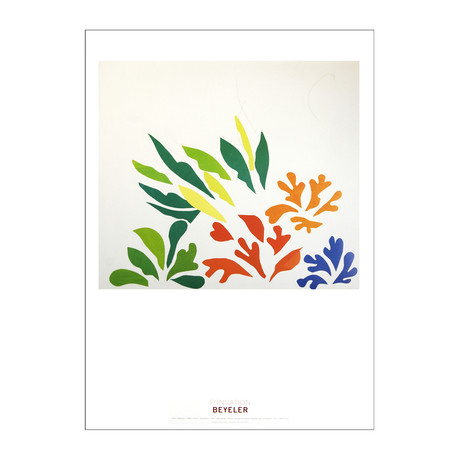 Henri Matisse // Acanthes // 2010 Offset Lithograph