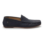Stitched Pennyloafer // Navy (Euro: 42)