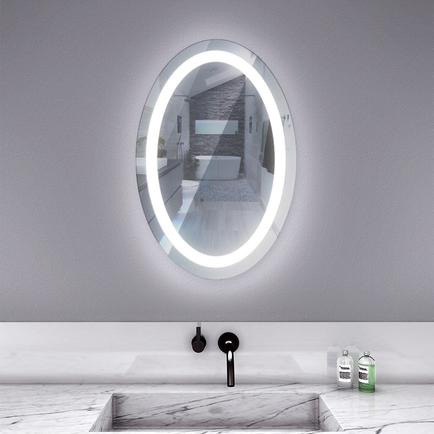 Aria Led Mirror - Sasha Led - Touch Of Modern