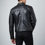 Modern Biker Jacket // Black (L)