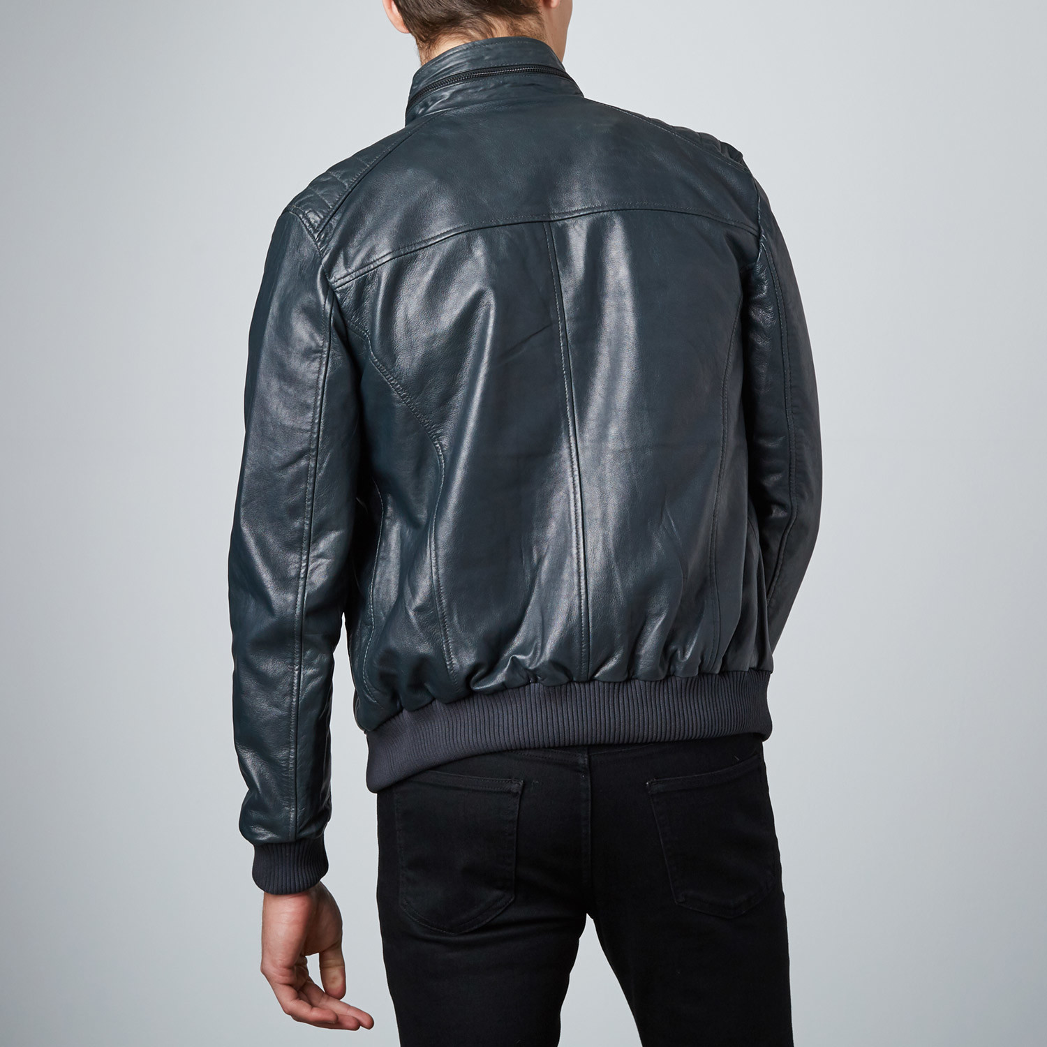 Modern Bomber Jacket // Gray (M) - Barney & Taylor - Touch of Modern