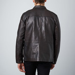 Rider Jacket // Dark Brown (S)