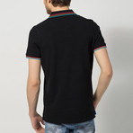 Manuel Short-Sleeve Polo // Black (XL)