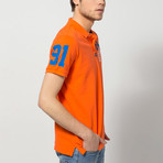 Mesut Short-Sleeve Polo // Orange (S)