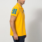 Mesut Short-Sleeve Polo // Yellow (S)