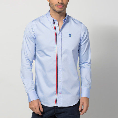 Lukas Long-Sleeve Shirt // Light Blue (XL)