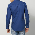 Lukas Long-Sleeve Shirt // Navy Blue (L)