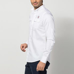 Andre Long-Sleeve Shirt // White (M)