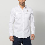 Andre Long-Sleeve Shirt // White (2XL)