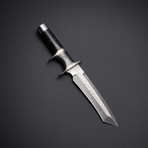 Damascus Sub Hilt Tanto Fighter