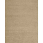Washable Rug + Nonslip Pad // Solid Chenille Natural