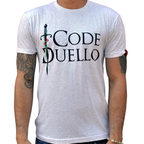 Dueling Co. // Code Duello T-Shirt // Heather White (S)