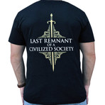 Dueling Co. // Last Remnant of a Civilized Society T-Shirt // Black (M)