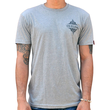 Dueling Co. // Last Remnant of a Civilized Society T-Shirt // Heather Grey (S)