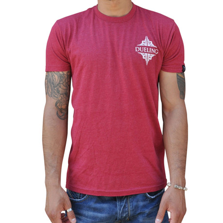 Dueling Co. // Last Remnant of a Civilized Society T-Shirt // Cardinal Red (S)