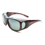 Reef // Dark Tortoise Shell + Polarized Brown Lenses