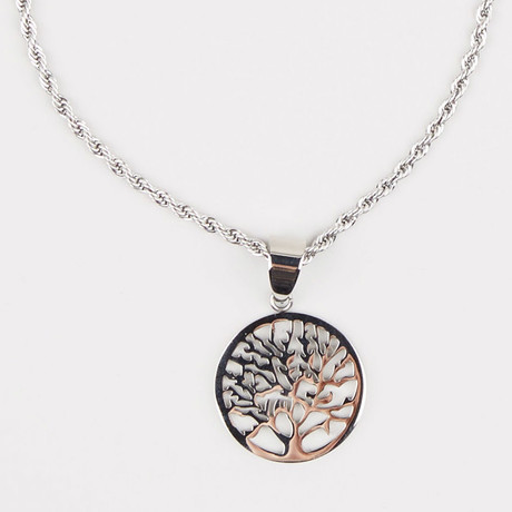 Dell Arte // Tree of Life Necklace // Silver
